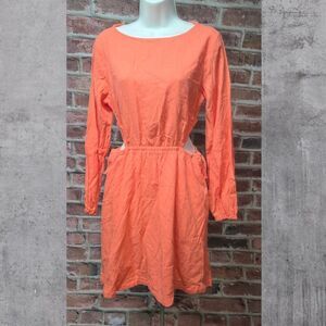 Women's UNIVERSAL THREAD Long Balloon Sleeves Mini A-Line Dress Small